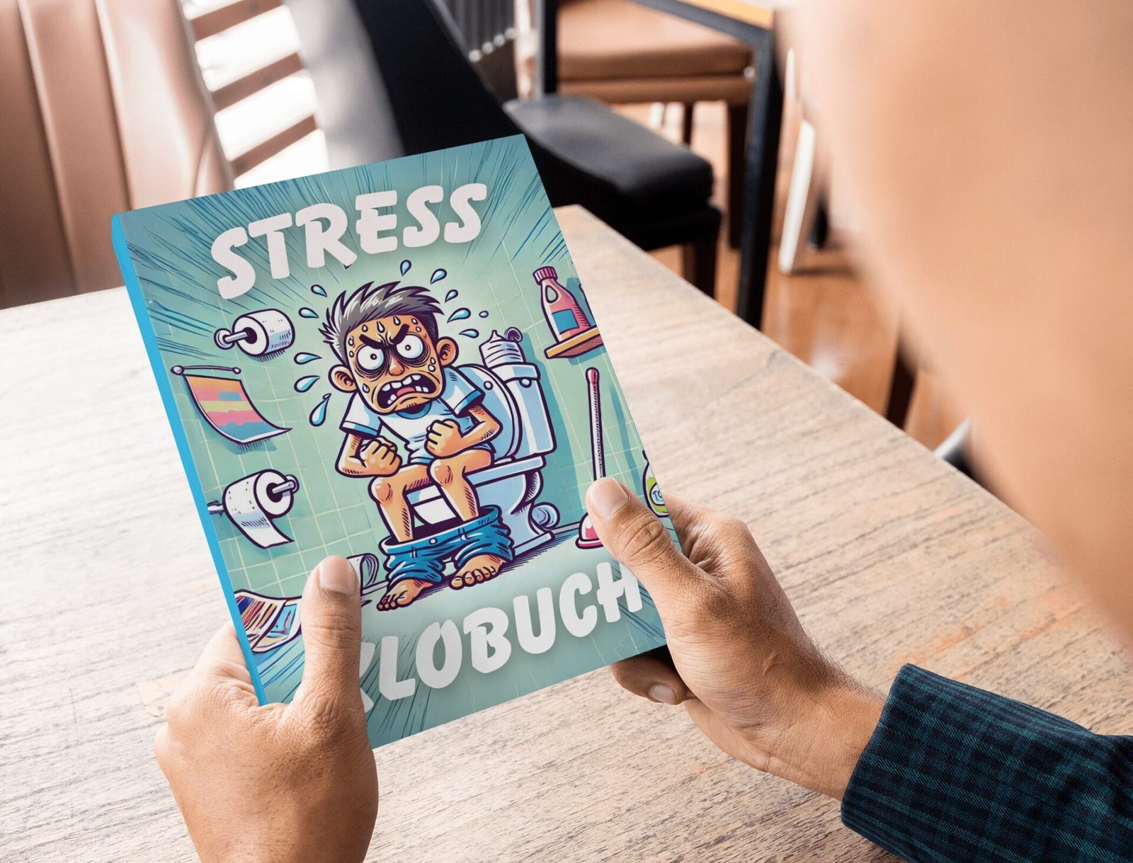 Mehr über den Artikel erfahren Stress abbauen leicht gemacht: Warum das Anti-Stress Klo Buch das perfekte Geschenk ist