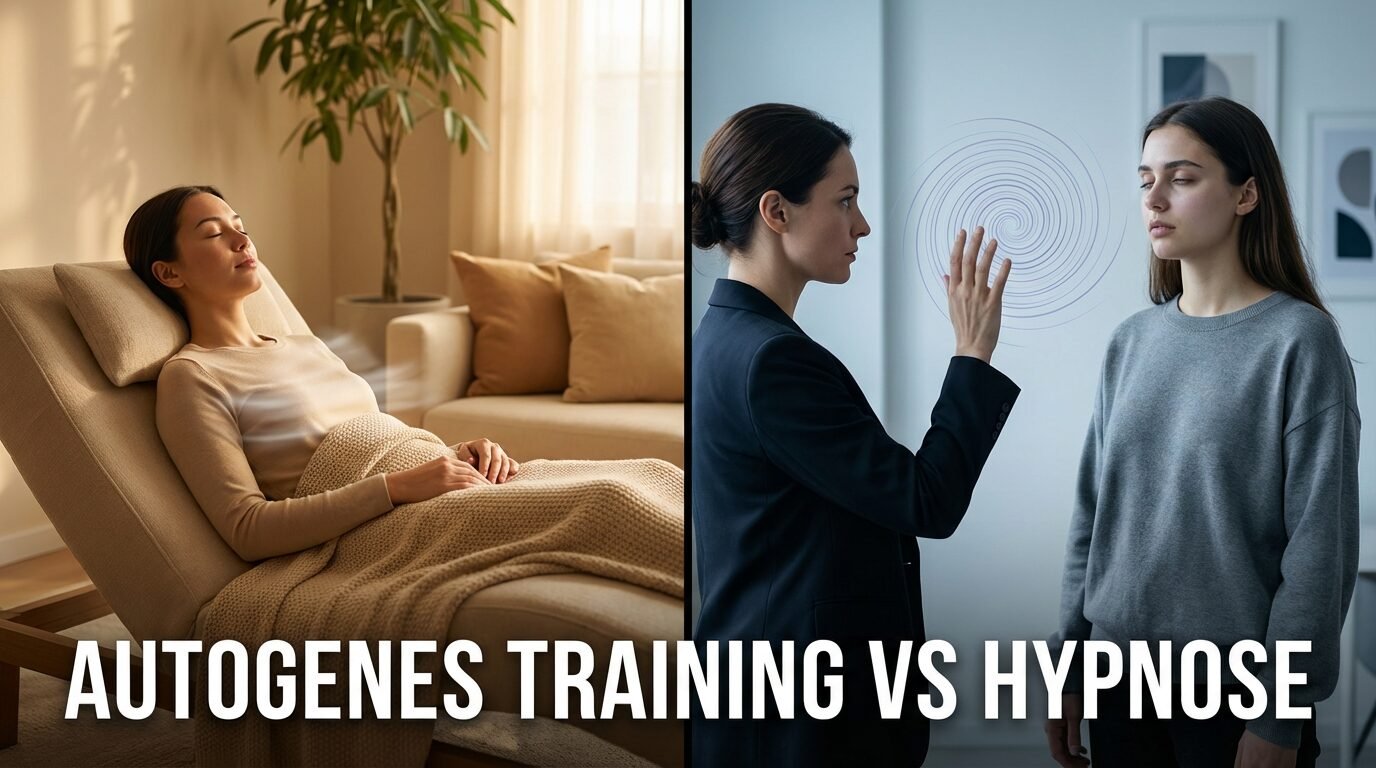 Du betrachtest gerade Autogenes Training oder Hypnose, was ist besser?