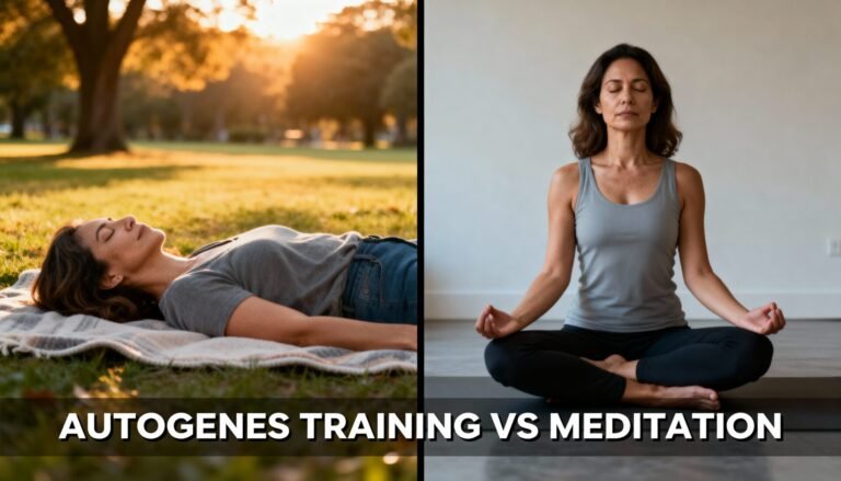 Autogenes Training oder Meditation