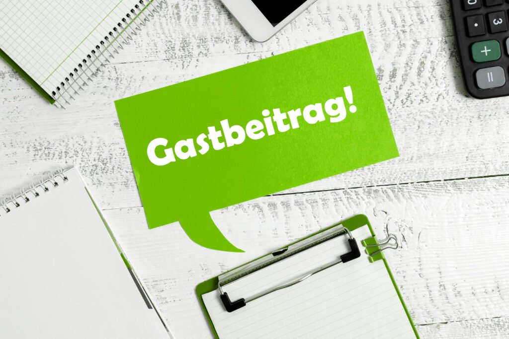 Gastbeitrag schreiben