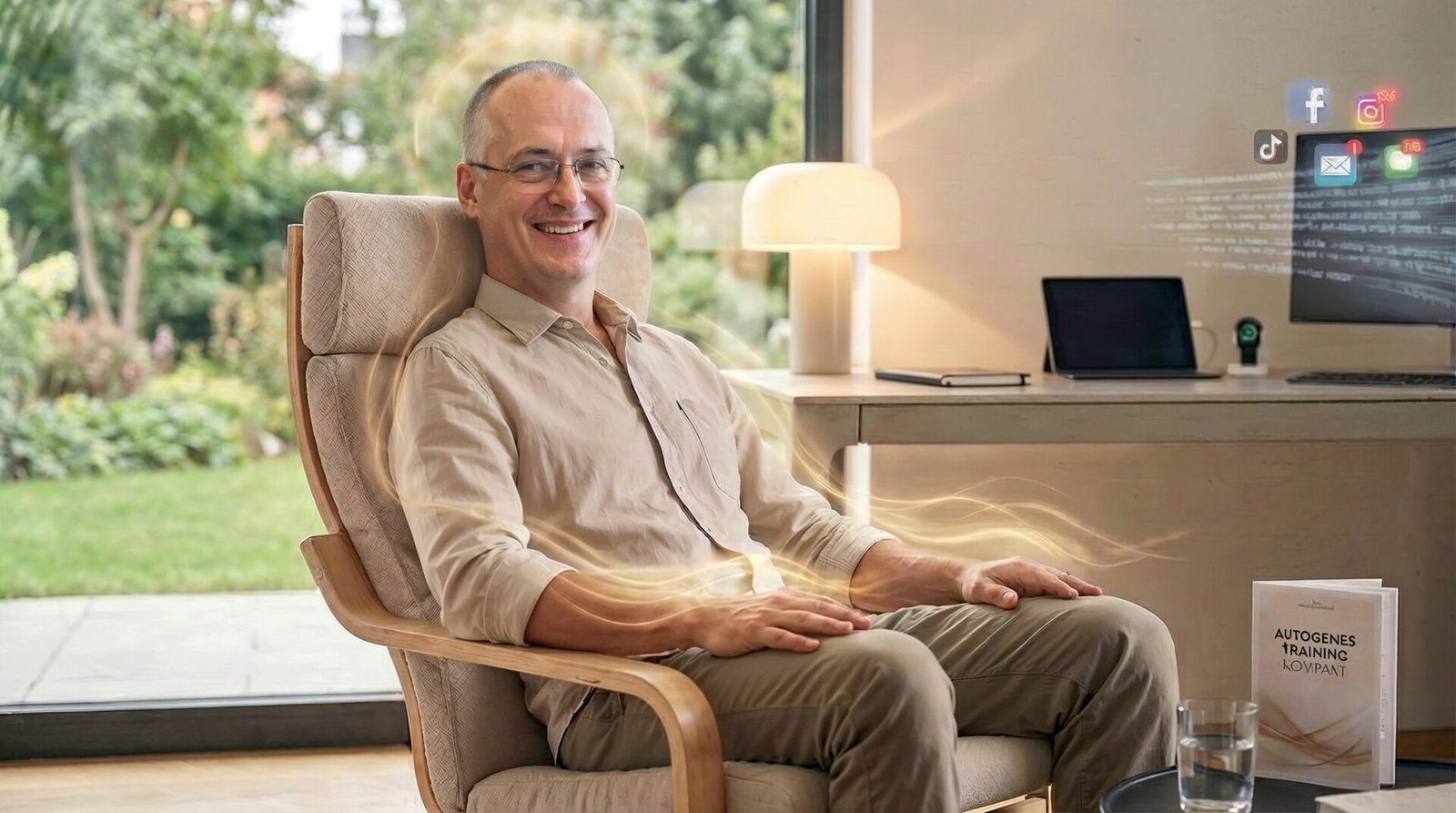 Du betrachtest gerade Autogenes Training 2026: Warum die analoge Ruhe Dein neues Statussymbol ist