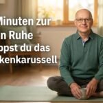 Gedankenstopp sofort: So beendest Du das Gedankenkarussell